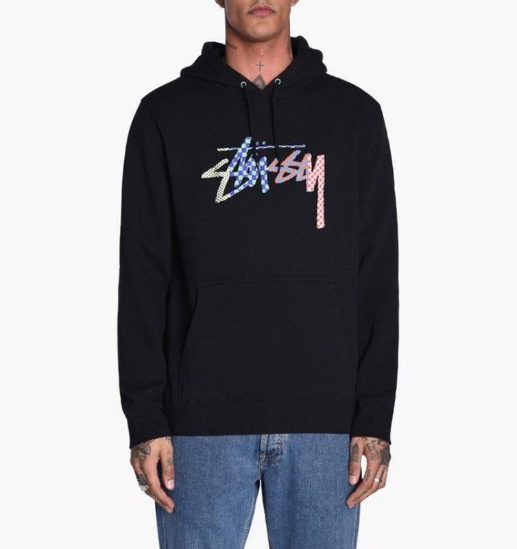 STUSSY STOCK FADE 帽 TEE 1924055 彩虹 漸層 黑