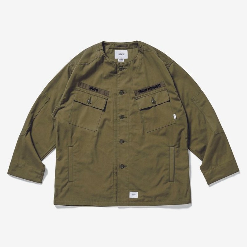 2020AW WTAPS SCOUT LS COTTON WEATHER 雙口袋長袖襯衫現貨