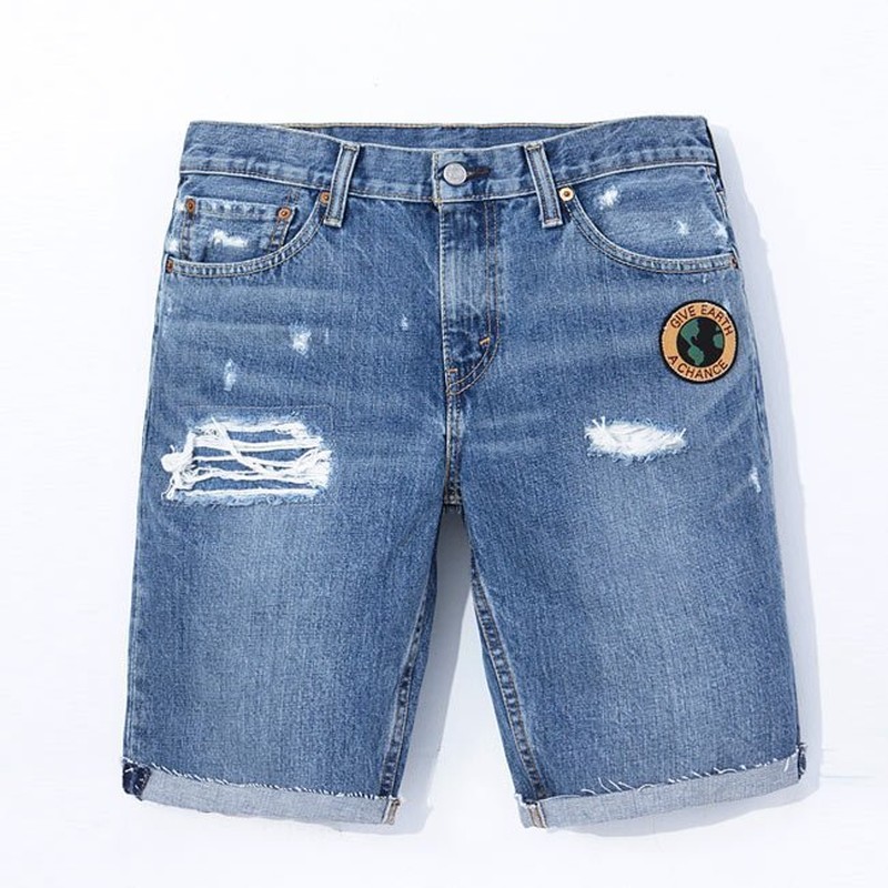 春夏 日版 LEVIS 511 短褲 破壞 貼布 牛仔 36555-0169
