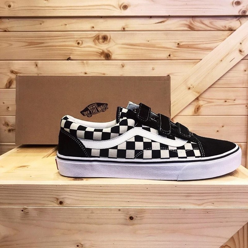 VANS OLD SKOOL EZ DX 日版 限定 魔鬼氈 輕量 休閒鞋 棋盤 格紋 男女