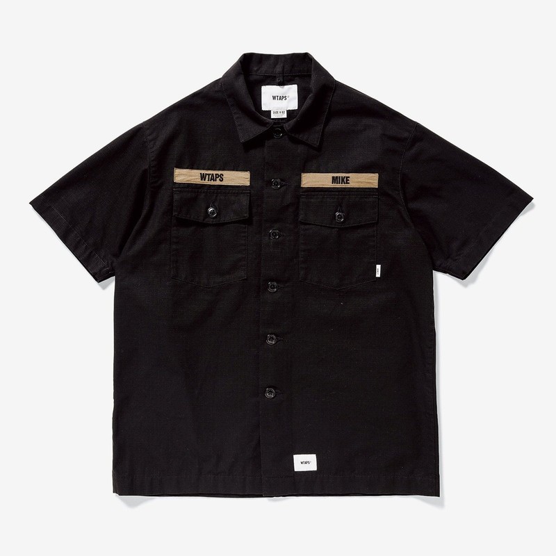 2019SS WTAPS BUDS SS SHIRT COTTON RIPSTOP 短袖襯衫現貨