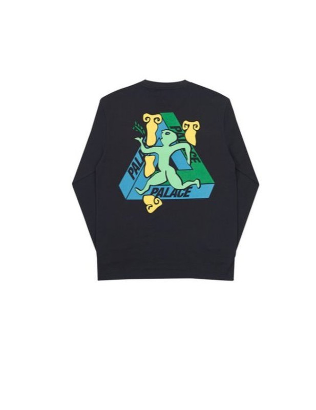 2017AW Palace Dancing Man L/S T-Shirts 三角 長T 現貨