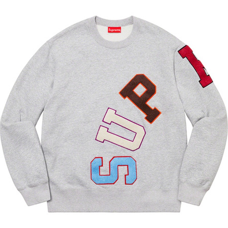 2020AW Supreme Big arc Crewneck 滿版 大學T 開季商品