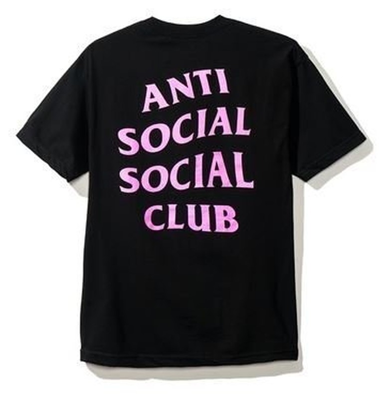 Anti Social Social Club ASSC 短T 黑粉 LOGO 文字 現貨
