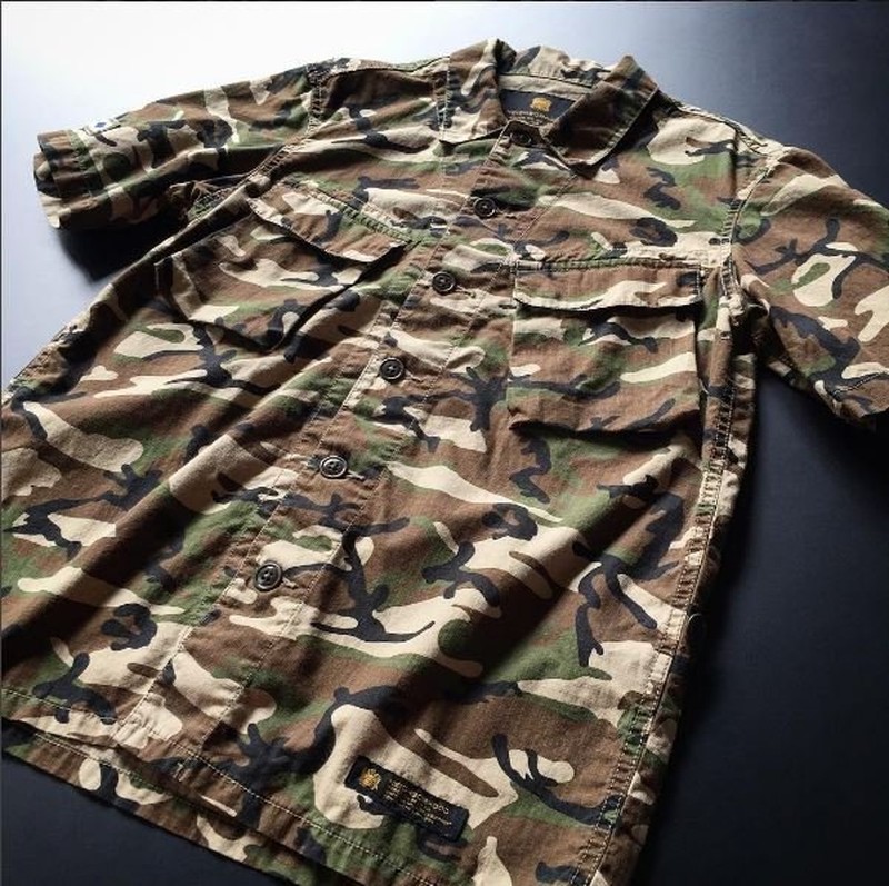 MADNESS x NEIGHBORHOOD 聯名 余文樂 MIL-BDU 短袖 迷彩 襯衫 現貨