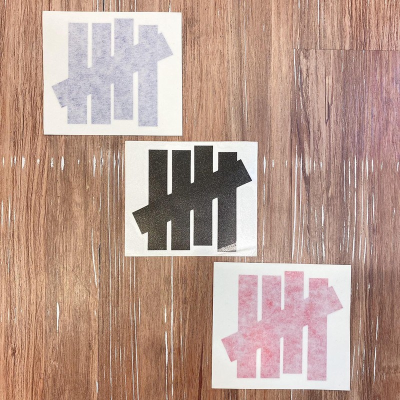 UNDEFEATED 貼紙 STICKER 柵欄 LOGO 六色