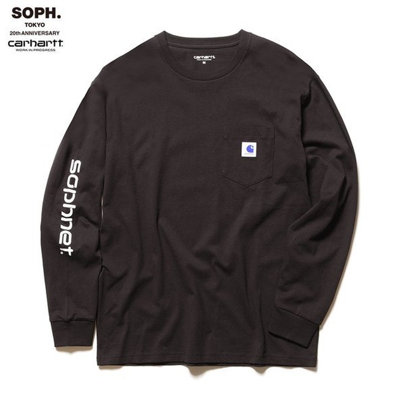 SOPHNET. X CARHARTT L/S POCKET TEE 聯名口袋長T 六色現貨