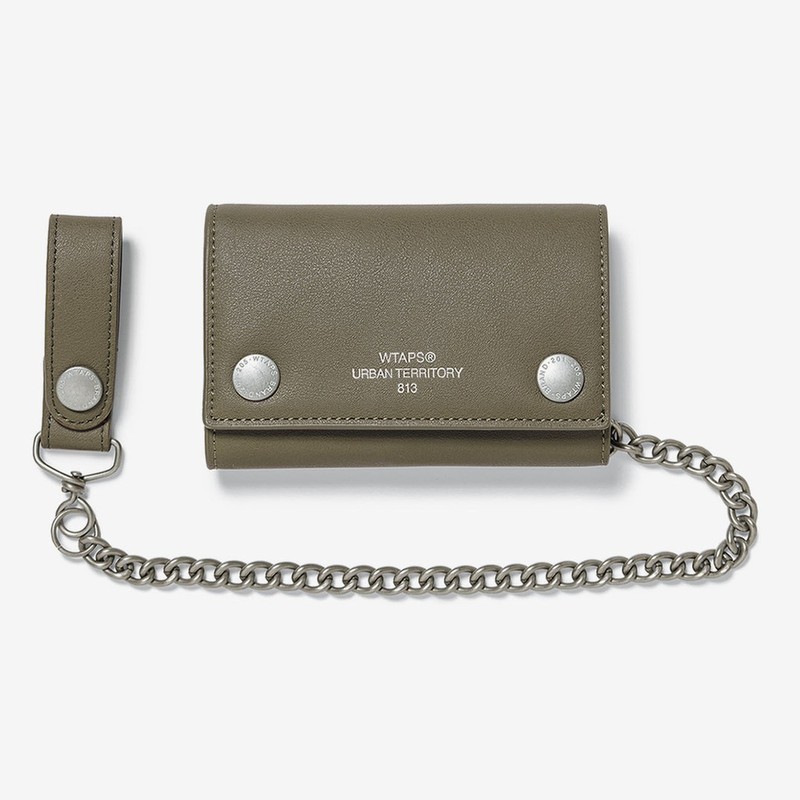 2020SS WTAPS CREAM / WALLET. SYNTHETIC LEATHER 皮夾皮革短夾