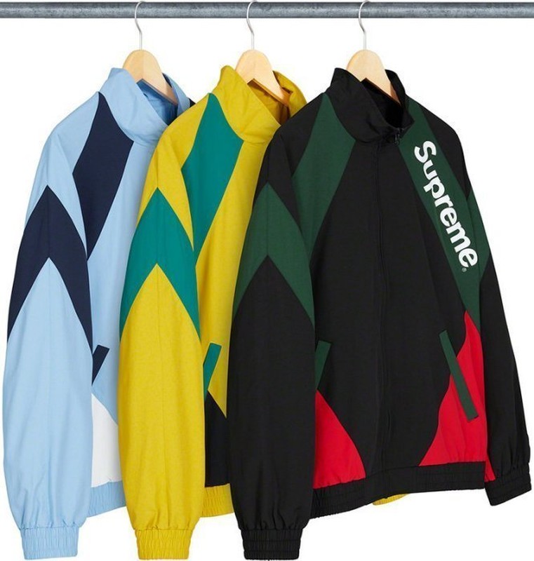 2020SS Supreme Paneled Track Jacket 外套拼接開季