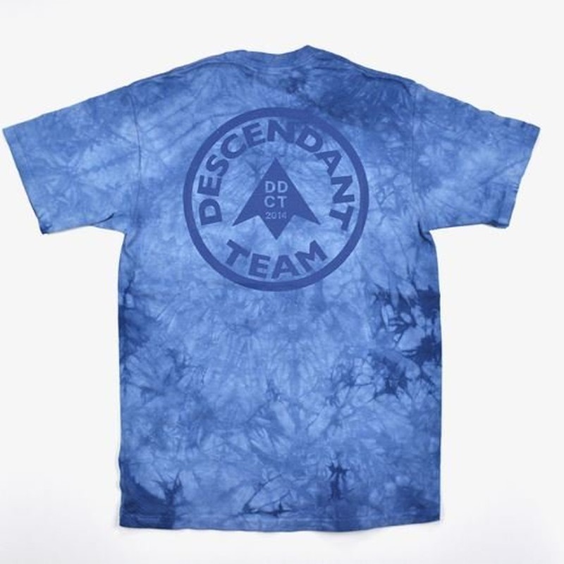 DESCENDANT TEAM / TIE DYE SS 藍色 鯨魚 渲染 短T 目錄隱藏款 現貨