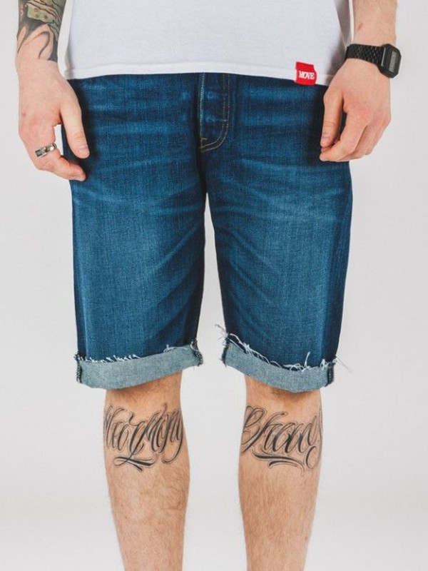 日版 Levis 501 短褲 牛仔 夏天 深藍 反摺 34512-0036