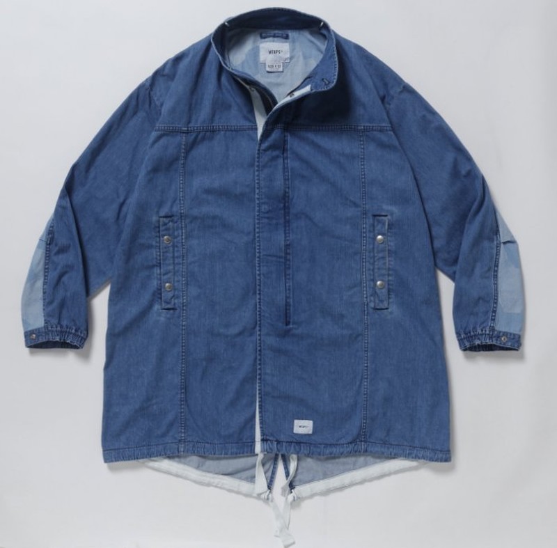 2018AW WTAPS THOMPSON / JACKET COTTON 丹寧 長版 牛仔 外套 窪塚洋介著 現貨