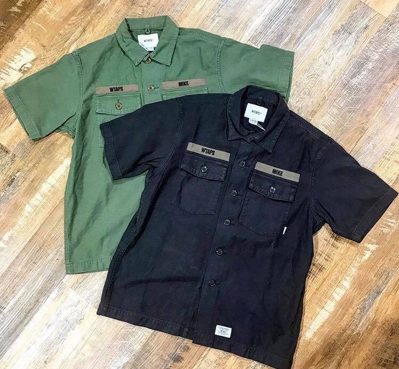 2018SS WTAPS BUDS SS / SHIRT. COTTON. SATIN 現貨
