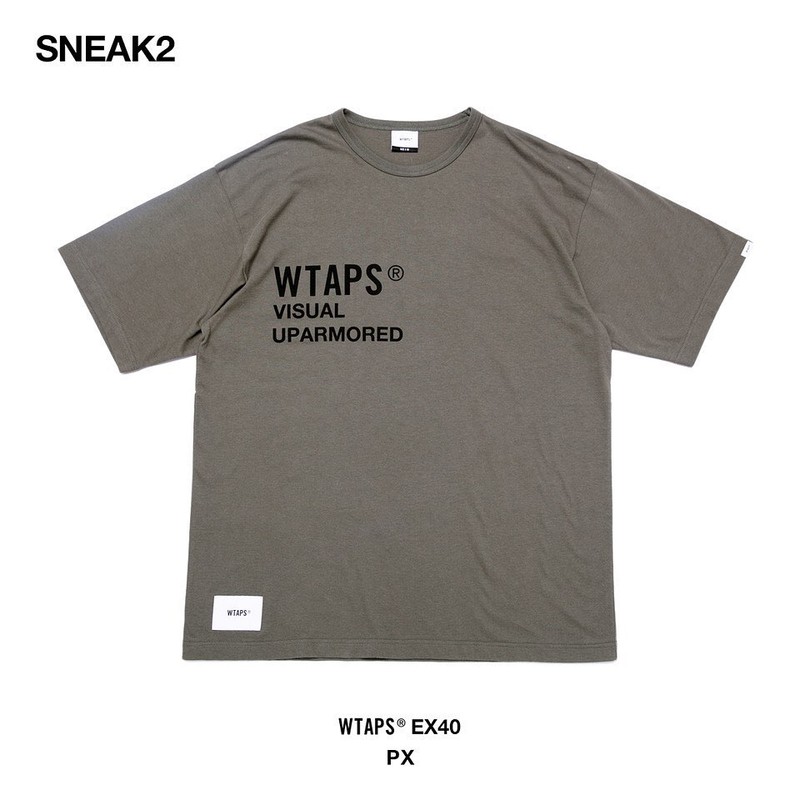 2020AW WTAPS PX / TEE COTTON 短T 天竺棉 白標 厚磅 西山徹 現貨