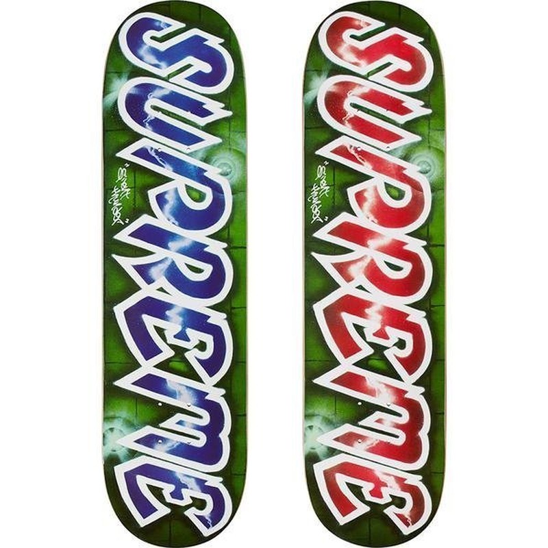 2018SS SUPREME lee logo skateboard 彩繪 滑板 現貨