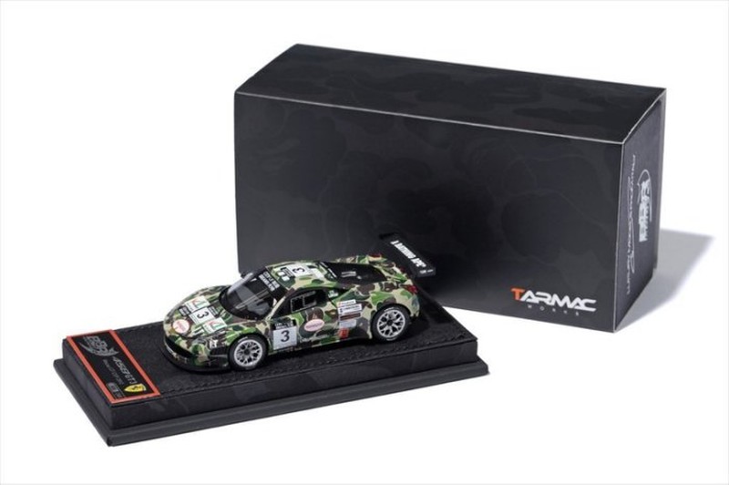 TARMAC WORKS X BAPE CAMO 458 GT3 MODEL 1/43 模型車 現貨 (小) 限量 300台