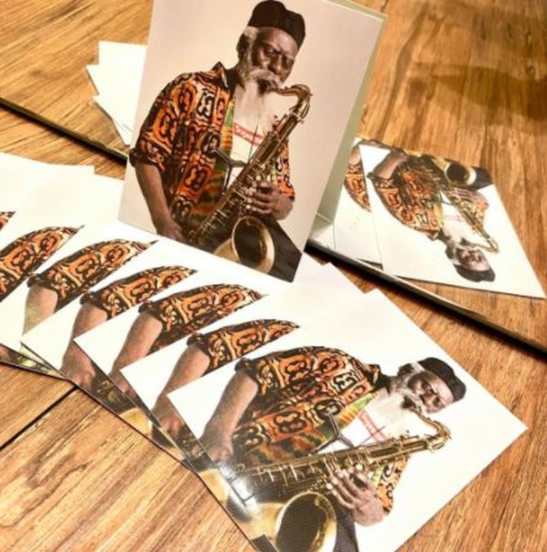 2020aw Supreme Pharoah Sanders Strike 貼紙 照片tee 現貨