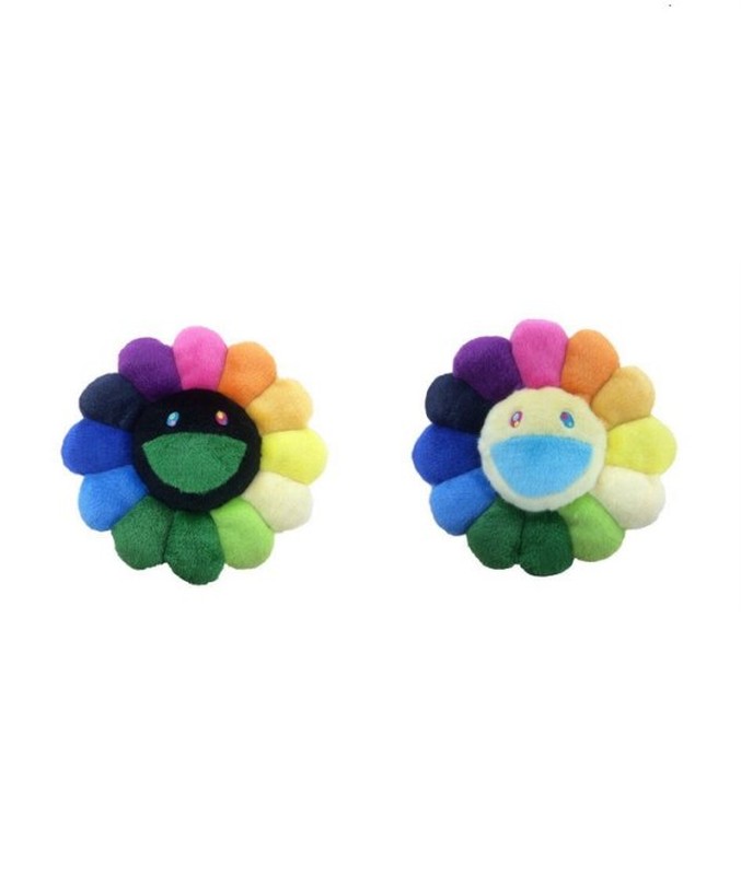 Kaikai Kiki FLOWERS 8cm 村上隆 花花 彩色 太陽花 別針 吊飾 限定 現貨