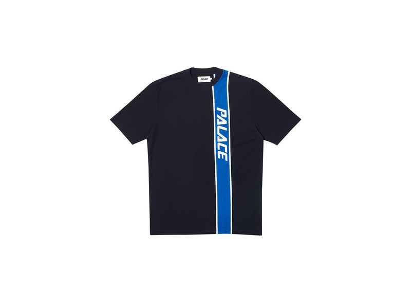 2019SS PALACE ENGIN T-SHIRT 短T 條紋 足球風 歐洲冠軍盃 球衣感 現貨