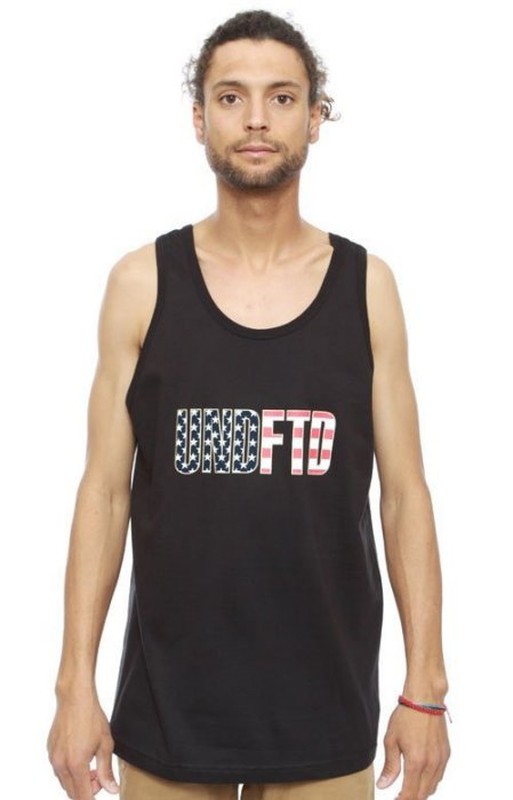 UNDEFEATED NEVER BACK DOWN TANK 背心 黑 5930729