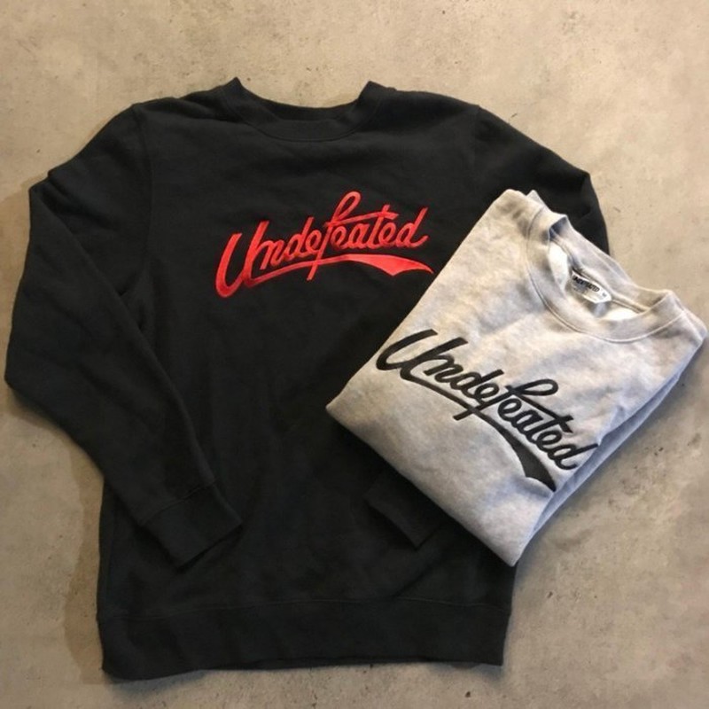 Undefeated Script Crew 字體 鋪棉 厚款 5910690