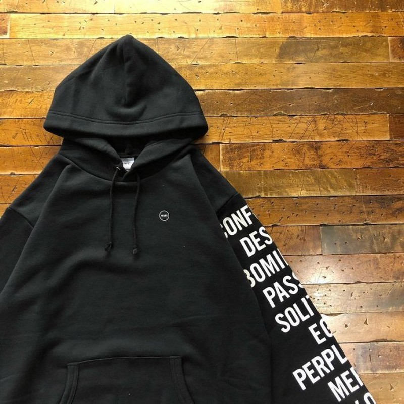 2018AW WTAPS INGREDIENTS / LS HOODED 帽T 目錄隱藏款 現貨
