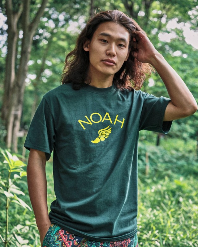 2020SS NOAH + NYC Winged Foot Motto Tee 奧運 短T 現貨