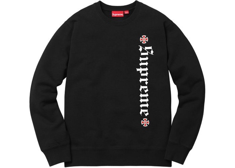 2017AW Supreme Independent Fuck Crewneck 滑板 聯名 大學T 現貨