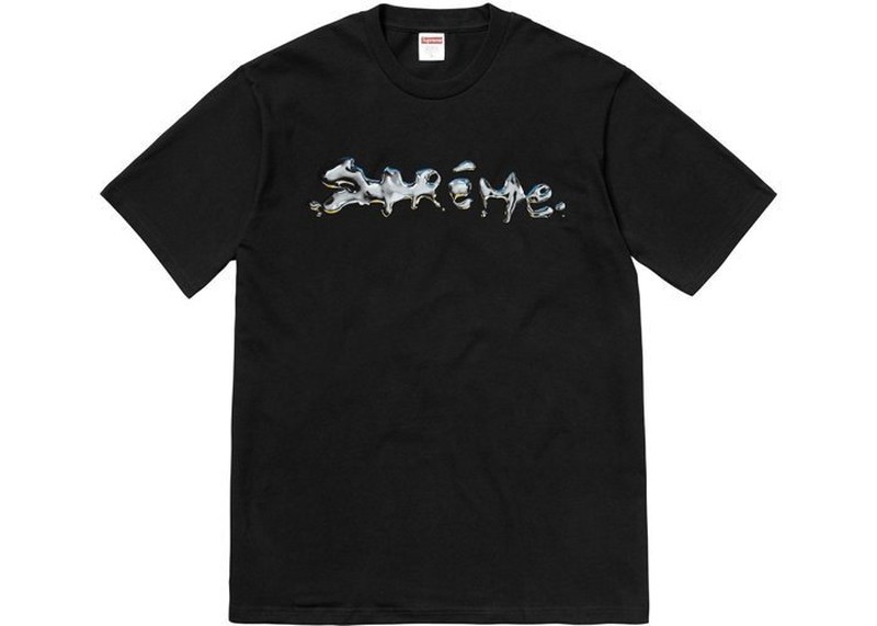 SUPREME 2018AW LIQUID TEE 液體 六色 水滴