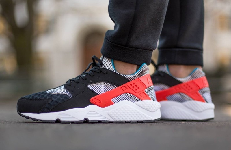 Nike Air Huarache FB QS 武士 跑鞋 點點 丹寧 744486-001