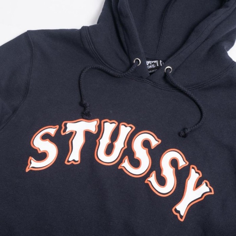 STUSSY LEAGUE HOODY 帽T 字體 火焰 1923771