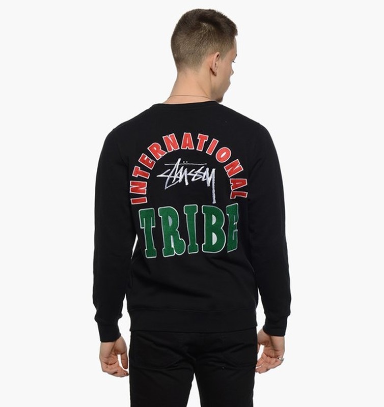 STUSSY I.S.T. APPLIQUE CREW 大學TEE 1913554