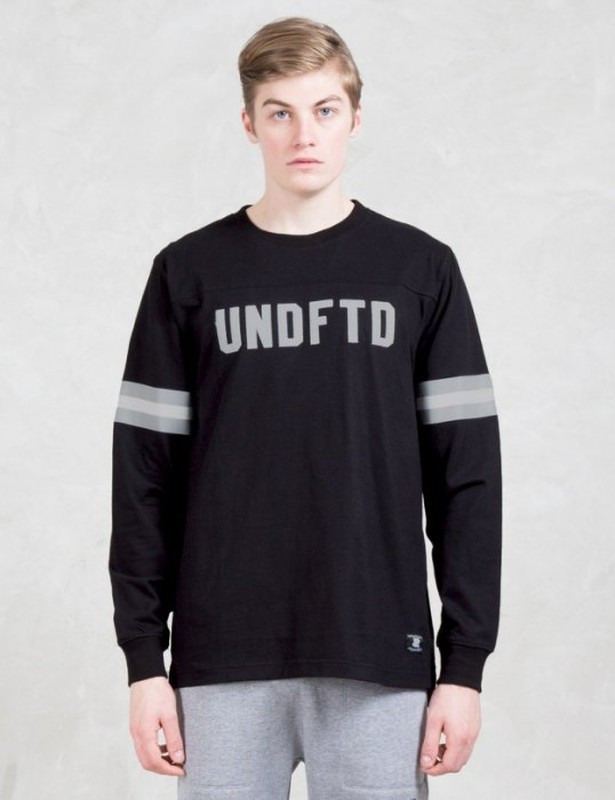 UNDEFEATED DOWN L/SL JERSEY 長T 黑 514293