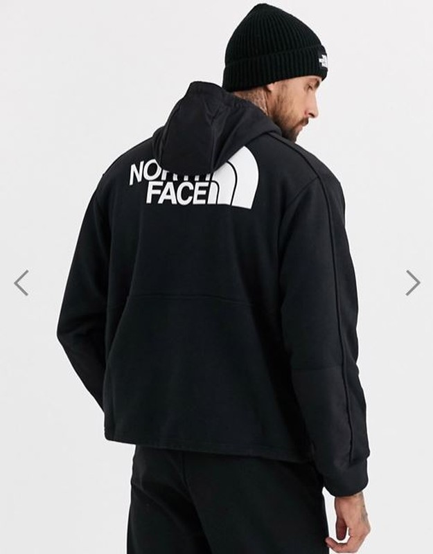 THE NORTH FACE M GRAPHIC PO HOOD 半截式帽TEE