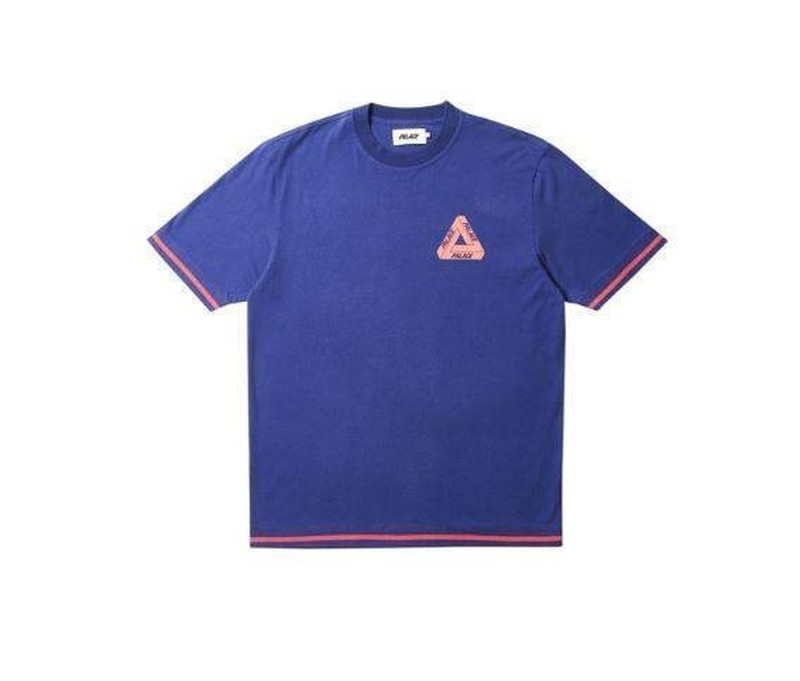 2018AW Palace CH T-SHIRT 撞色 拼接 復古 LOGO 三角形