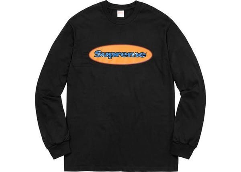 2018SS SUPREME RIPPLE LS TEE 開季商品 長T LOGO 現貨