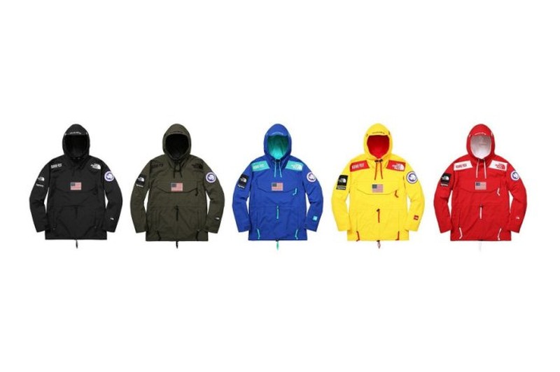 2017SS Supreme x The North Face Pullover 聯名 北臉 滑雪 風衣 防風 防雨 衝鋒衣 外套 現貨