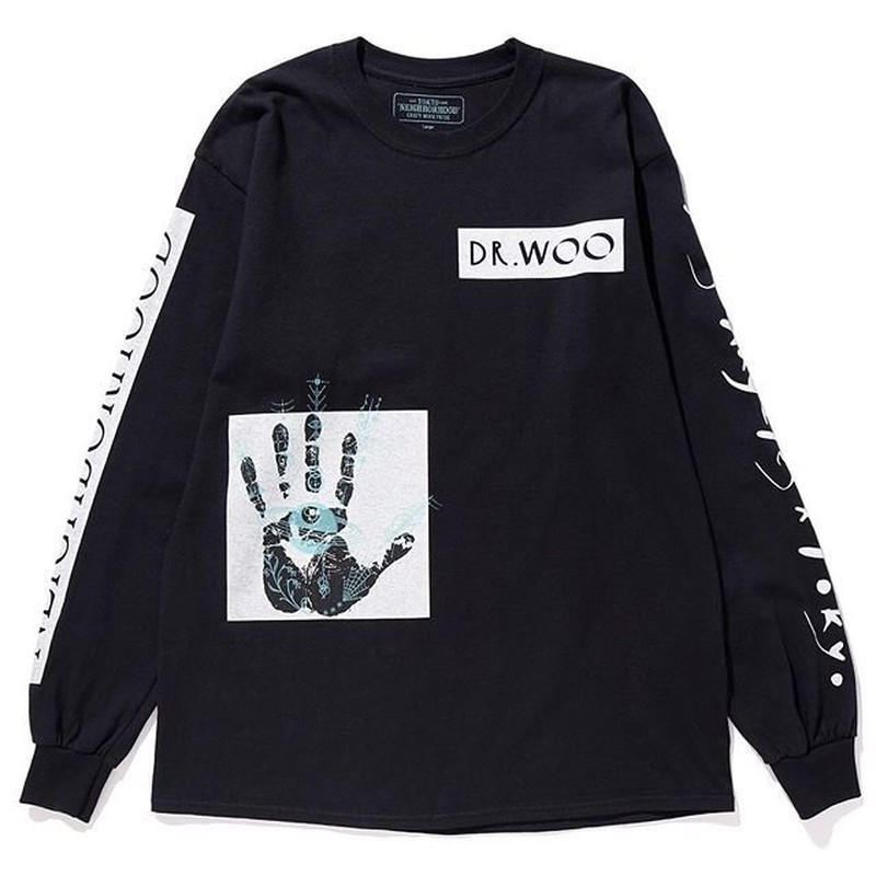 2018AW NEIGHBORHOOD x Dr.Woo C-TEE 刺青 大師 長T 現貨