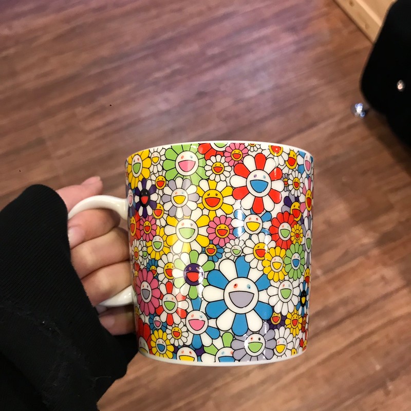 KaiKai KiKi Flower Mug 村上隆 小花 馬克杯 太陽花 裝飾 居家 擺飾 現貨