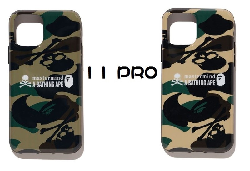MASTERMIND MMJ VS BAPE CAMO I PHONE 11 PRO CASE 手機殼 現貨