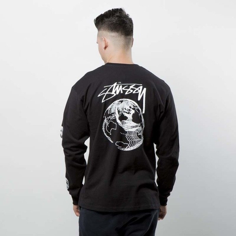 STUSSY STOCK WORLD LS TEE  1994091