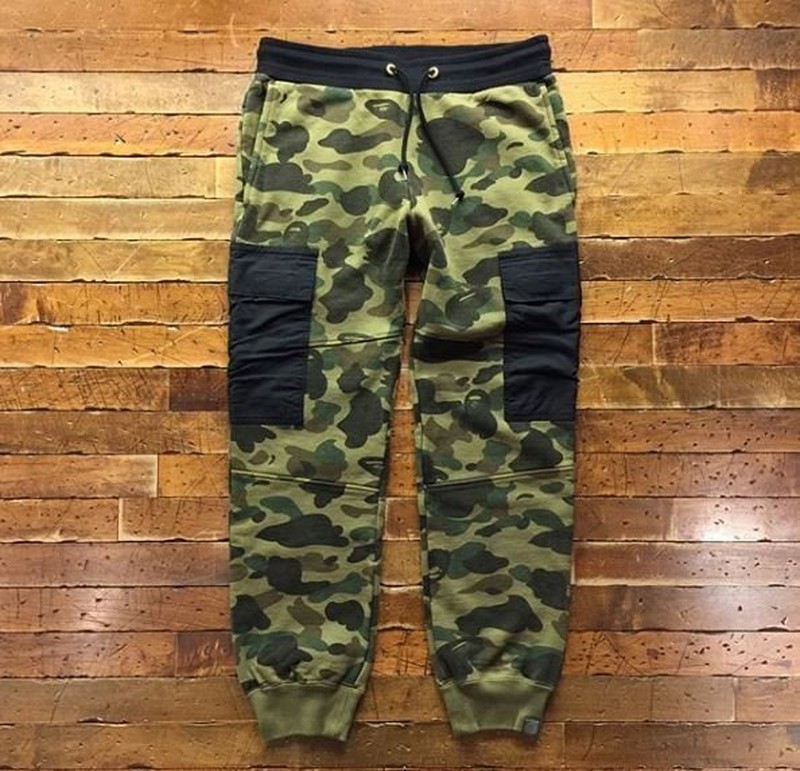 2017AW WTAPS BAPE APE SEAL TROUSERS 聯名 迷彩 棉褲 軍褲 口袋 長褲 現貨