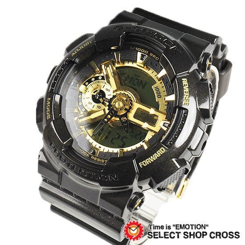 CASIO G-SHOCK 雙顯 手錶 新款 熱門款 黑色 GA-110BR-5ADR