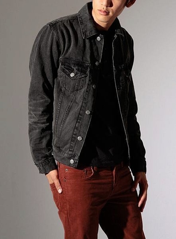 日版 Levis DENIM JACKET 黑色 丹寧 牛仔 外套 破壞 70994-0006