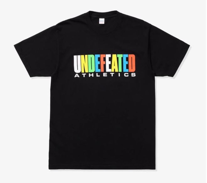 UNDEFEATED ATHLETICS S/S TEE 80159 彩虹 LOGO 短T 現貨