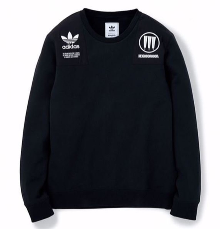 2018SS NEIGHBORHOOD x ADIDAS NH COMMANDER 聯名 大學T 現貨