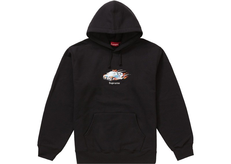 2019aw Supreme Cop Car Hooded Sweatshirt 警車 賽車 現貨
