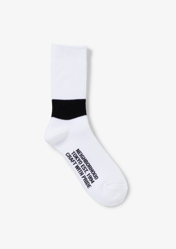 2021AW NEIGHBORHOOD RIB LINE / CA-SOCKS 條紋 襪子 現貨