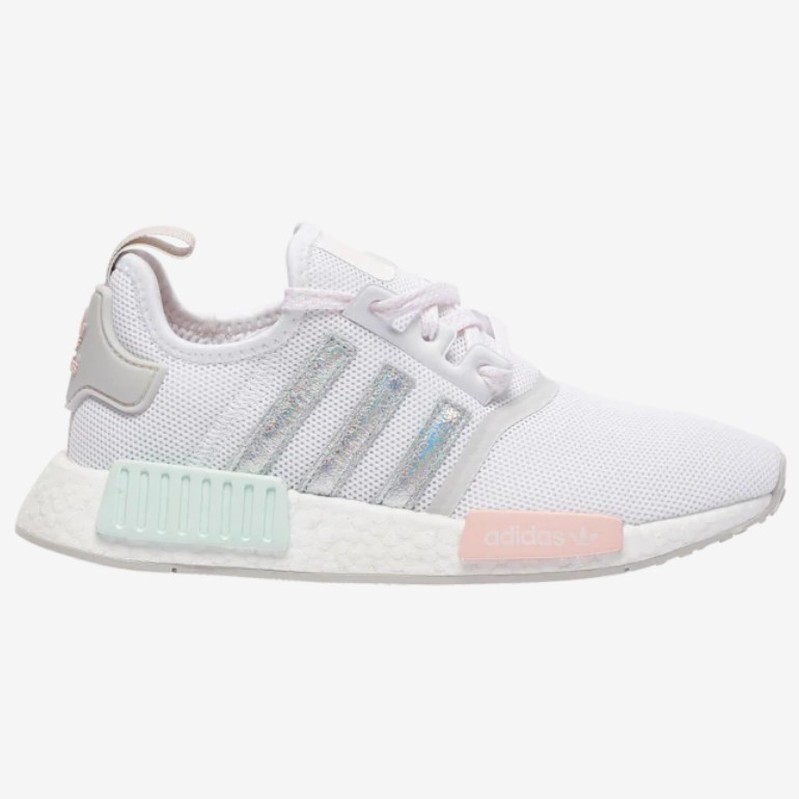 Adidas Original NMD R1 粉綠白 櫻花 玫瑰 歐美 女鞋 EG6869 現貨