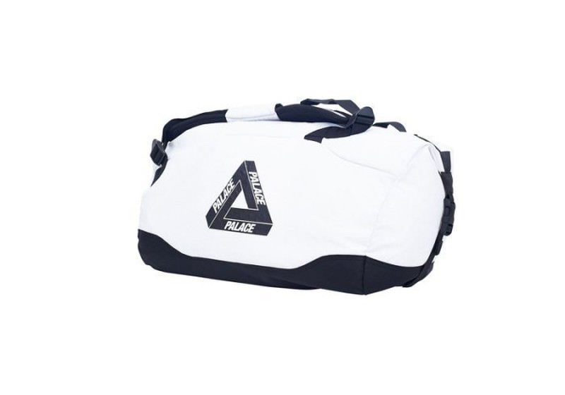 2017AW PALACE CLIPPER BAG 波士頓包 行李袋 LOGO 白色 現貨